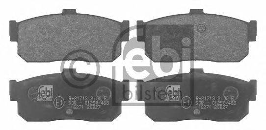 Комплект гальмівних колодок, дискове гальмо FEBI BILSTEIN 16271