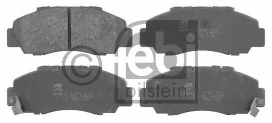 Комплект гальмівних колодок, дискове гальмо FEBI BILSTEIN 16551