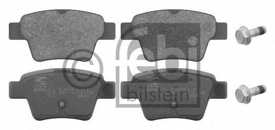 Комплект гальмівних колодок, дискове гальмо FEBI BILSTEIN 16715