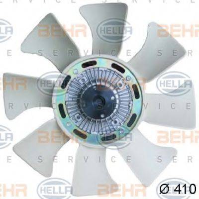Вентилятор, охолодження двигуна BEHR HELLA SERVICE 8MV 376 734-291