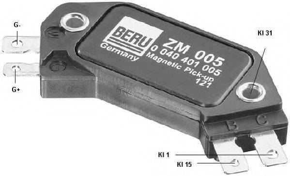 Комутатор, система запалення BERU ZM005