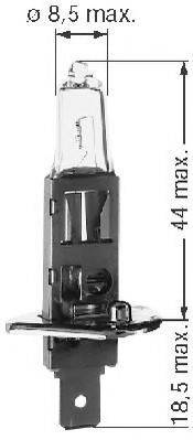 Лампа розжарювання, основна фара BERU 112558