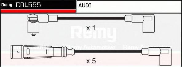DELCO REMY DRL555 Комплект дротів запалення