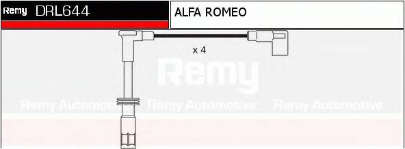 DELCO REMY DRL644 Комплект дротів запалення