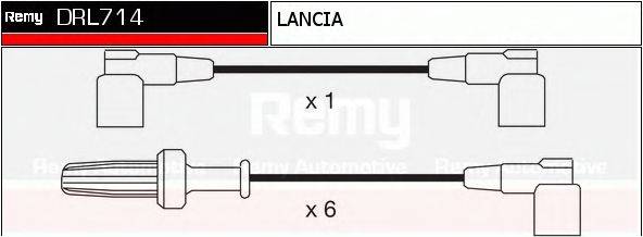 Комплект дротів запалення DELCO REMY DRL714
