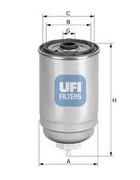 UFI 2444400 Паливний фільтр