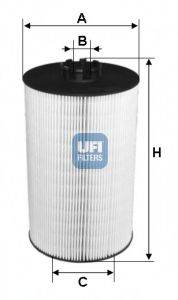 UFI 2501900 Масляний фільтр