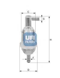 UFI 3101300 Паливний фільтр