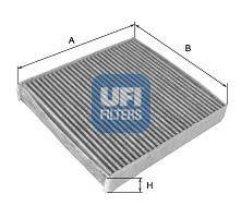 UFI 5410500 Фільтр, повітря у внутрішньому просторі