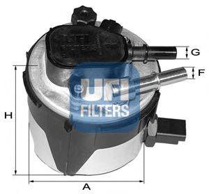 Паливний фільтр UFI 55.170.00