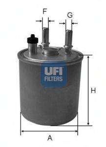 Паливний фільтр UFI 24.073.00