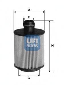 UFI 2509300 Масляний фільтр