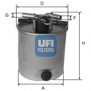 UFI 2402601 Паливний фільтр