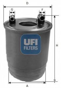 Паливний фільтр UFI 24.111.00
