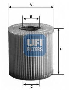 UFI 2517100 Масляний фільтр