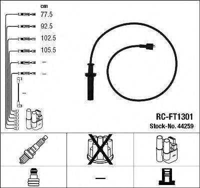 NGK 44259 Комплект дротів запалення