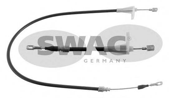 SWAG 10400001 Трос, стоянкова гальмівна система