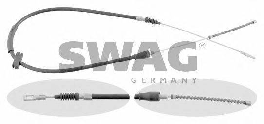 SWAG 30917840 Трос, стоянкова гальмівна система