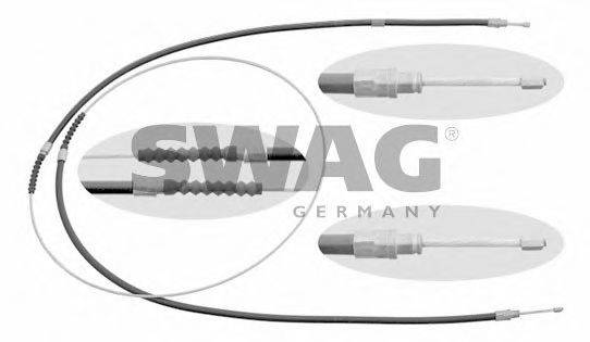 SWAG 62917903 Трос, стоянкова гальмівна система
