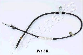 Трос, стоянкова гальмівна система JAPANPARTS BC-W13R