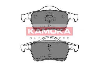 Комплект гальмівних колодок, дискове гальмо KAMOKA JQ1012766