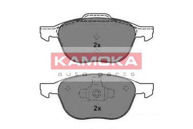 Комплект гальмівних колодок, дискове гальмо KAMOKA JQ1013188