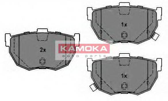 KAMOKA JQ1011276 Комплект гальмівних колодок, дискове гальмо