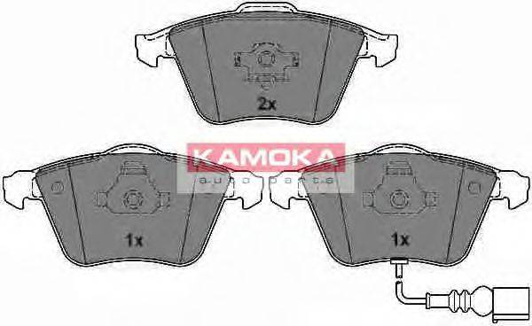 KAMOKA JQ1013530 Комплект гальмівних колодок, дискове гальмо