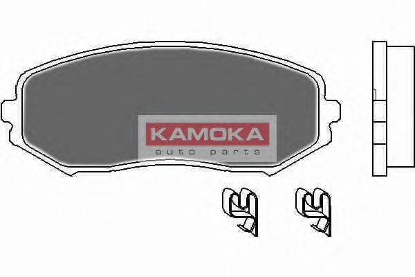 Комплект гальмівних колодок, дискове гальмо KAMOKA JQ1018120