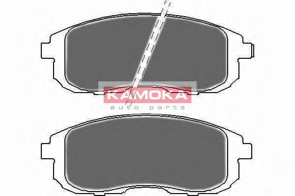 Комплект гальмівних колодок, дискове гальмо KAMOKA JQ1018224