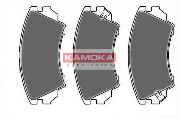 KAMOKA JQ1018416 Комплект гальмівних колодок, дискове гальмо