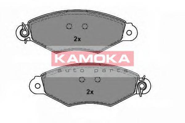 Комплект гальмівних колодок, дискове гальмо KAMOKA JQ1013206