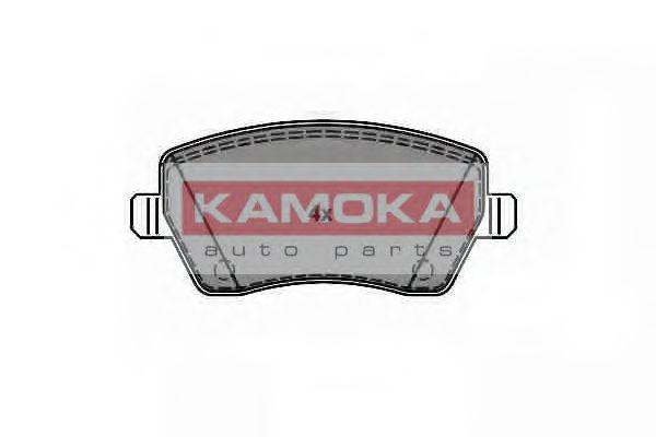 Комплект гальмівних колодок, дискове гальмо KAMOKA JQ1013398