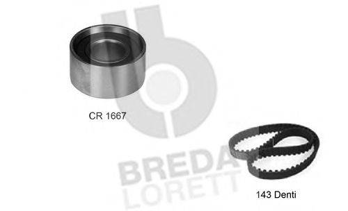 Комплект ременя ГРМ BREDA LORETT KCD0257