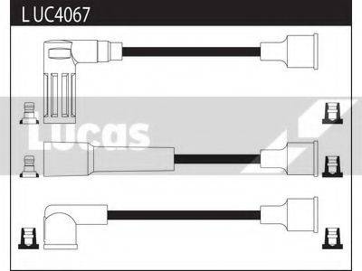 Комплект дротів запалення LUCAS ELECTRICAL LUC4067