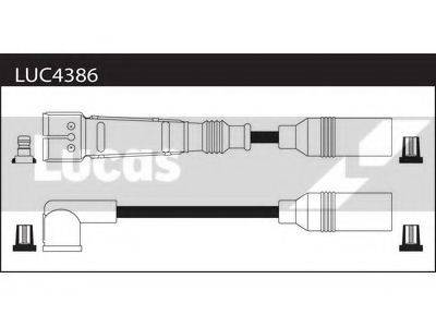 LUCAS ELECTRICAL LUC4386 Комплект дротів запалення