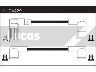 Комплект дротів запалення LUCAS ELECTRICAL LUC4429