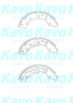 Комплект гальмівних колодок KAVO PARTS BS-4407