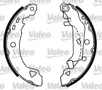 VALEO 554721 Комплект гальмівних колодок