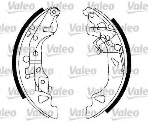 Комплект гальмівних колодок VALEO 554811