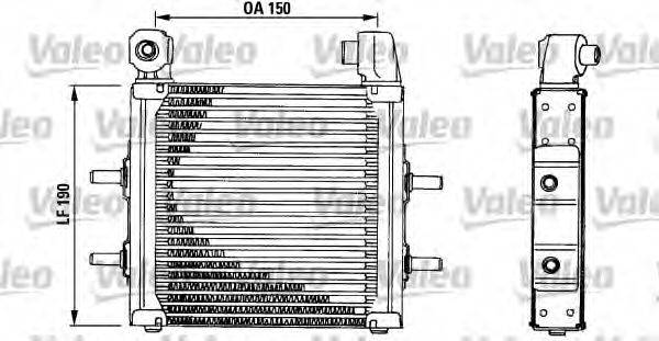 масляний радіатор, моторне масло VALEO 816750