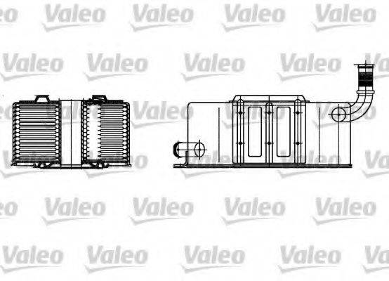 масляний радіатор, моторне масло VALEO 817649