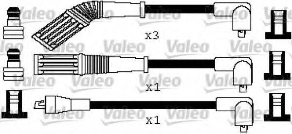 Комплект дротів запалення VALEO 346529