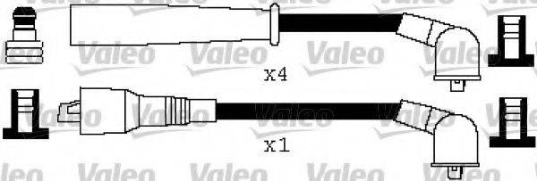 VALEO 346352 Комплект дротів запалення