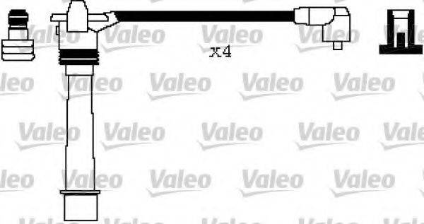 Комплект дротів запалення VALEO 346248
