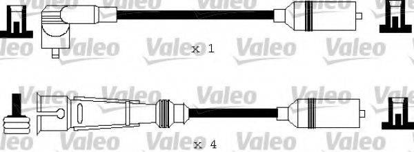 Комплект дротів запалення VALEO 346179
