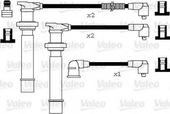 Комплект дротів запалення VALEO 346077