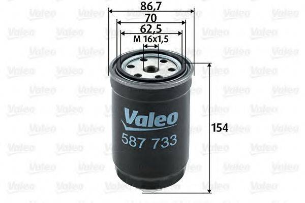 VALEO 587733 Паливний фільтр