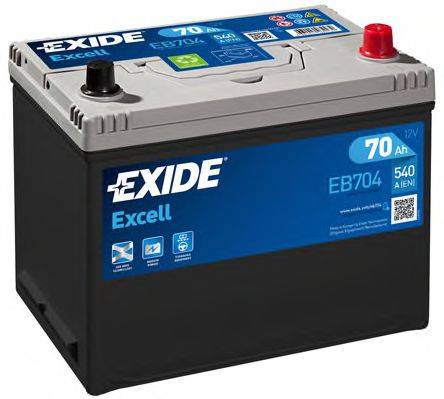 Стартерна акумуляторна батарея; Стартерна акумуляторна батарея EXIDE _EB704