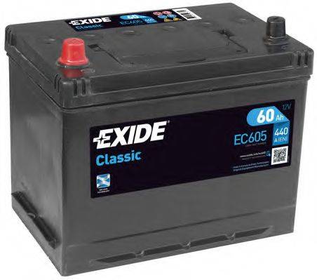 Стартерна акумуляторна батарея; Стартерна акумуляторна батарея EXIDE EC605